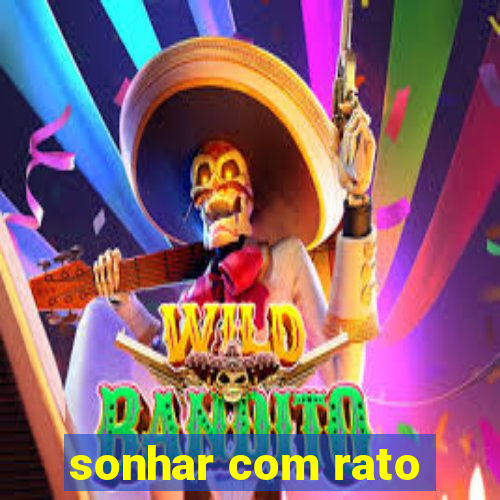 sonhar com rato